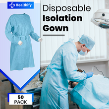Load image into Gallery viewer, Disposable Isolation Gown (FDA Registered CE certified Level 2)