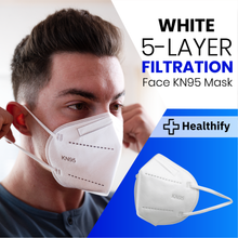 Load image into Gallery viewer, KN95 Masks - FDA Certified - White