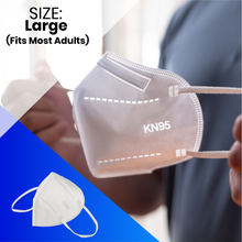 Load image into Gallery viewer, KN95 Masks - FDA Certified - White
