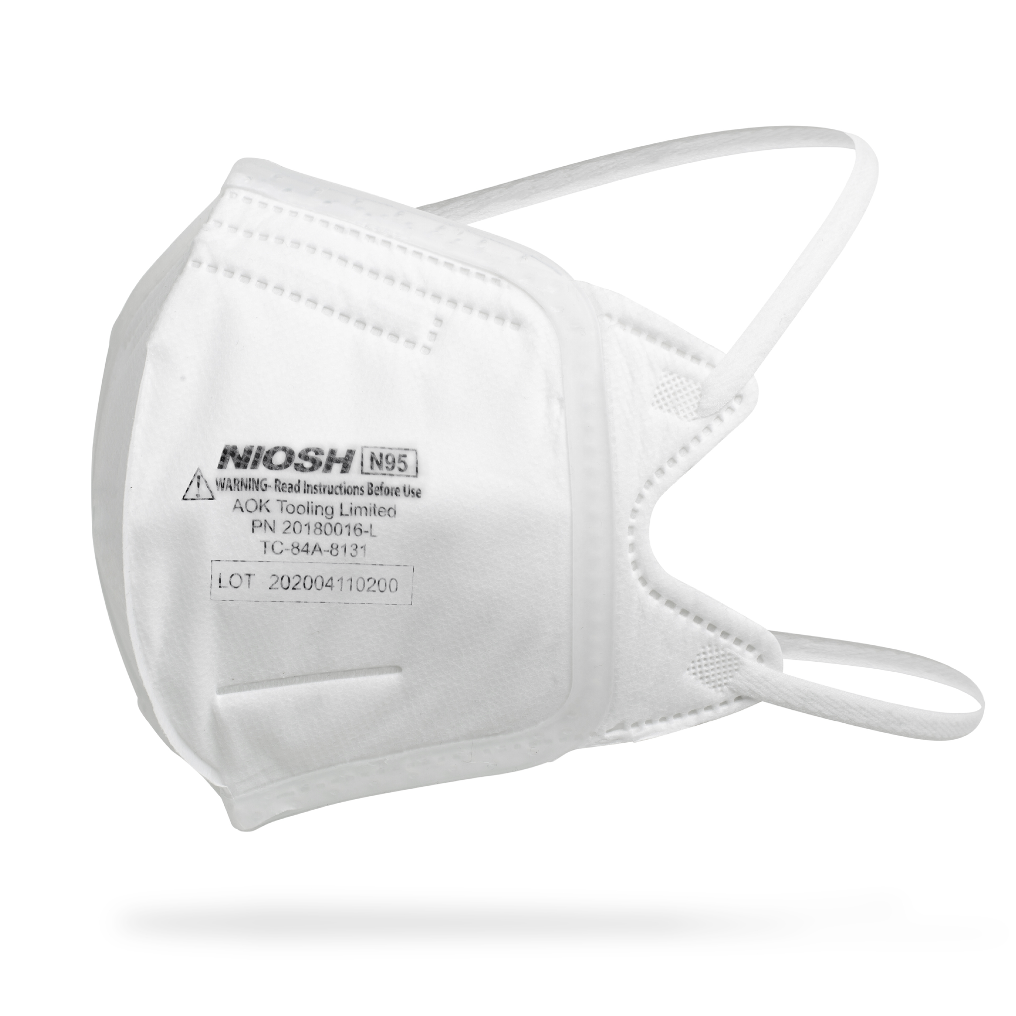 N95 Folding Mask - FDA Certified & NIOSH Approved - White – Healthify N95 Folding Mask - FDA Certified & NIOSH Approved - White – Healthify