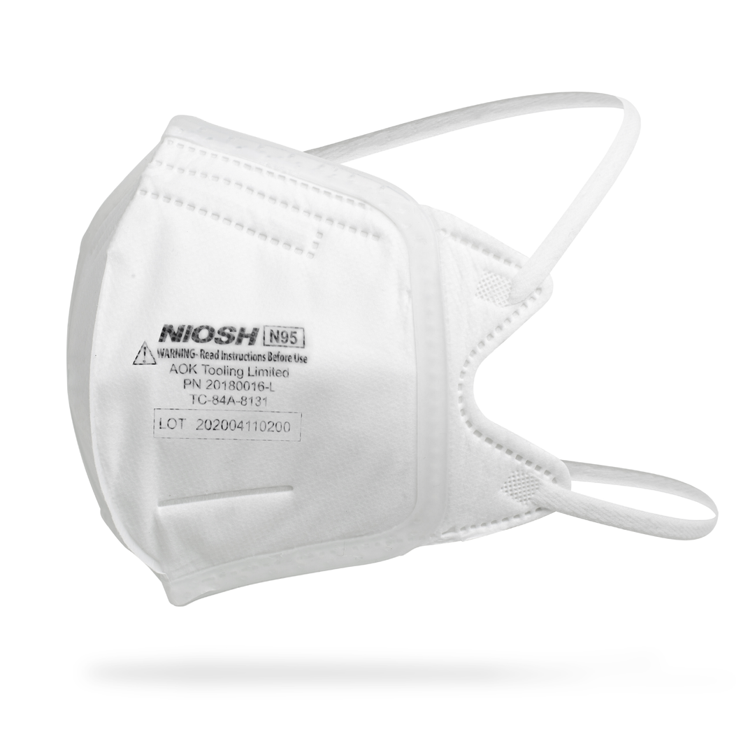 N95 Folding Mask - FDA Certified & NIOSH Approved - White – Healthify N95 Folding Mask - FDA Certified & NIOSH Approved - White – Healthify